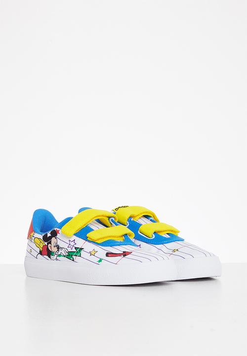 adidas Originals - Vulc raid3r mickey cf - cftwr white/yellow/bright blue