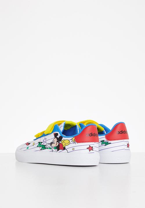 adidas Originals - Vulc raid3r mickey cf - cftwr white/yellow/bright blue