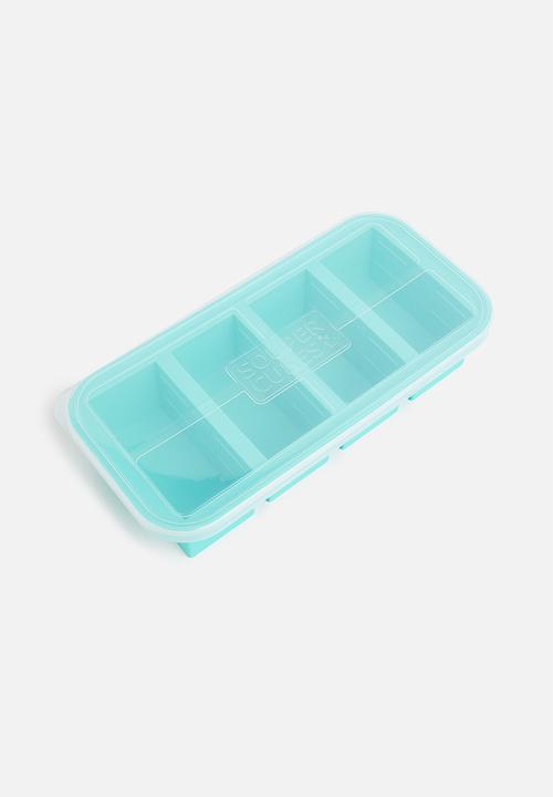 1 cup tray with lid-blue