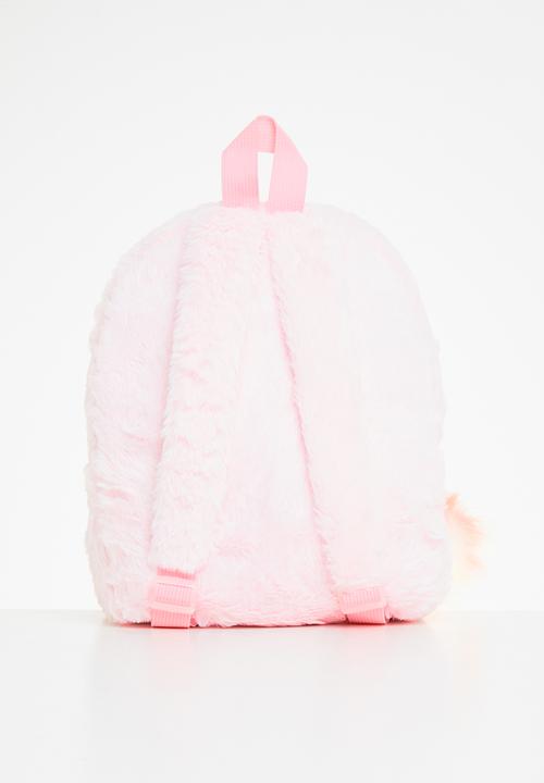 Pop Candy - Unicorn faux fur backpack - pink