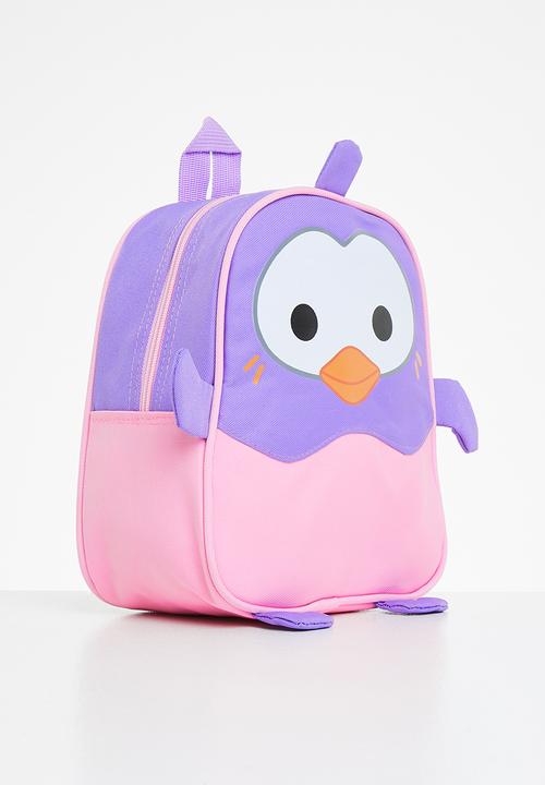 Pop Candy - Penguin backpack - purple & pink