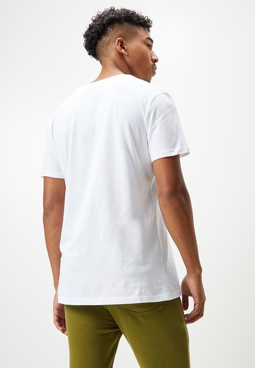 STYLE REPUBLIC - Mikey crew neck graphic tee - white 