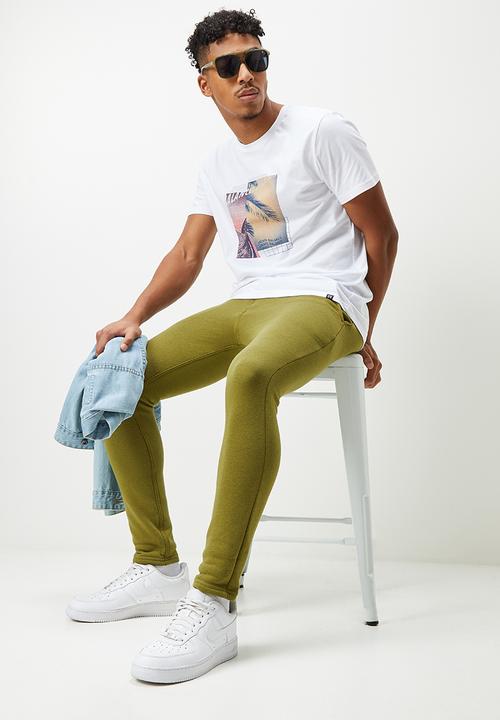 STYLE REPUBLIC - Mikey crew neck graphic tee - white 