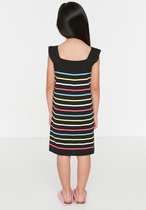 Trendyol - Sleeveless stripe dress - multi