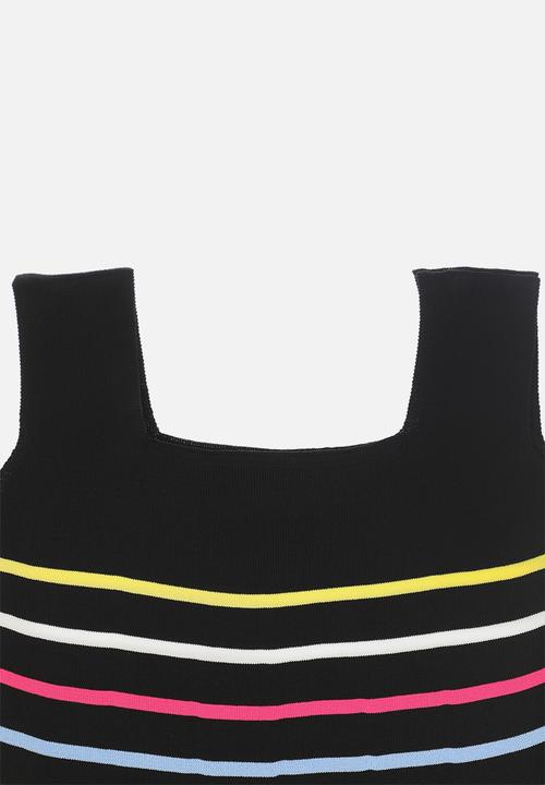 Trendyol - Sleeveless stripe dress - multi