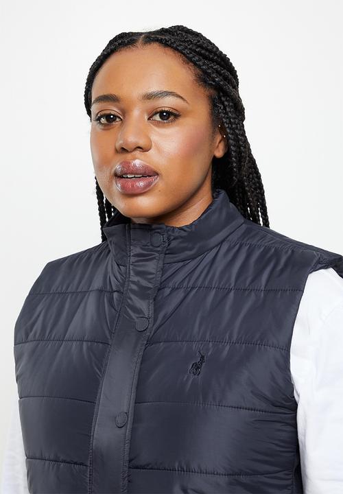 POLO - Plus woman puffer jacket - navy