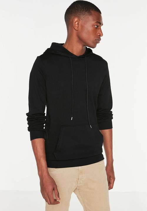 Trendyol - Jess hooded tee - black