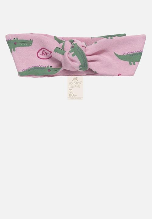 UP Baby - Bodysuit, shorts and headband - pink