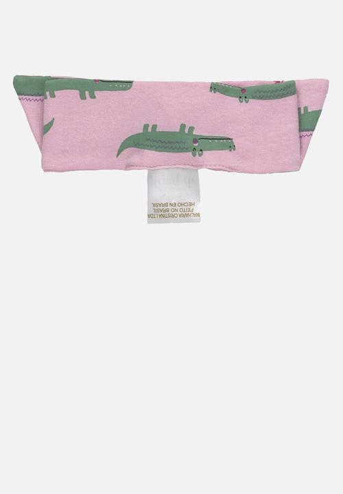 UP Baby - Bodysuit, shorts and headband - pink