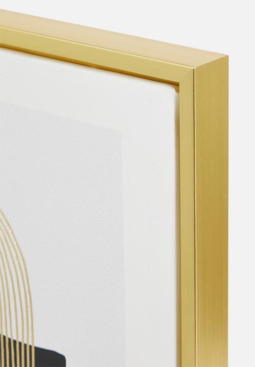Sixth Floor - Modern art framed canvas