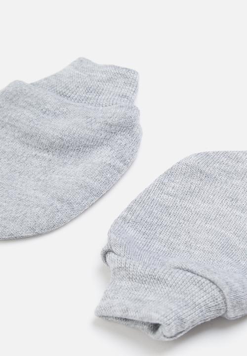 Little Lumps - Mittens - grey