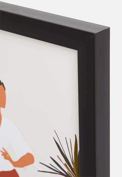 Sixth Floor - Abstract lady - set of 2