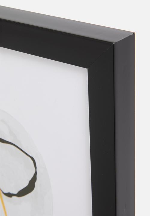 Sixth Floor - Black and gold - set of 3
