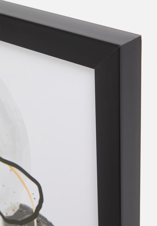 Sixth Floor - Black and gold - set of 3