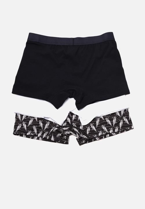 Trendyol - Bird printed 3 pack boxers - multi colour
