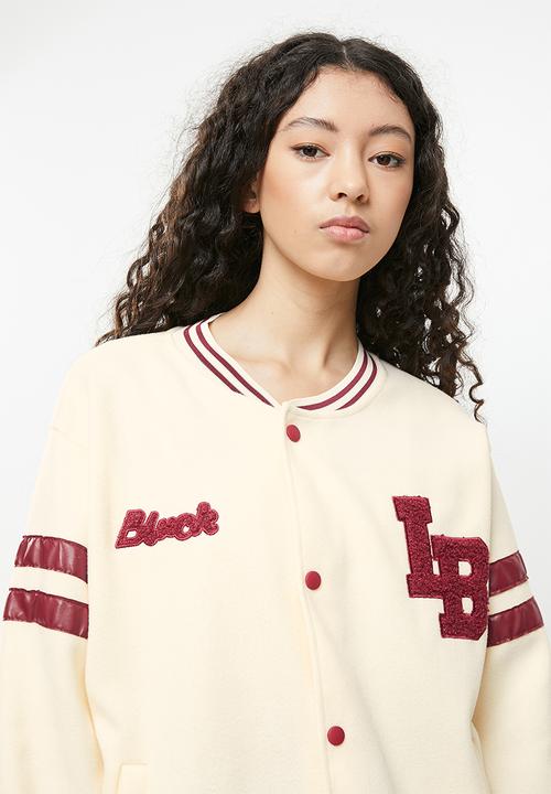 dailyfriday - College jacket - white
