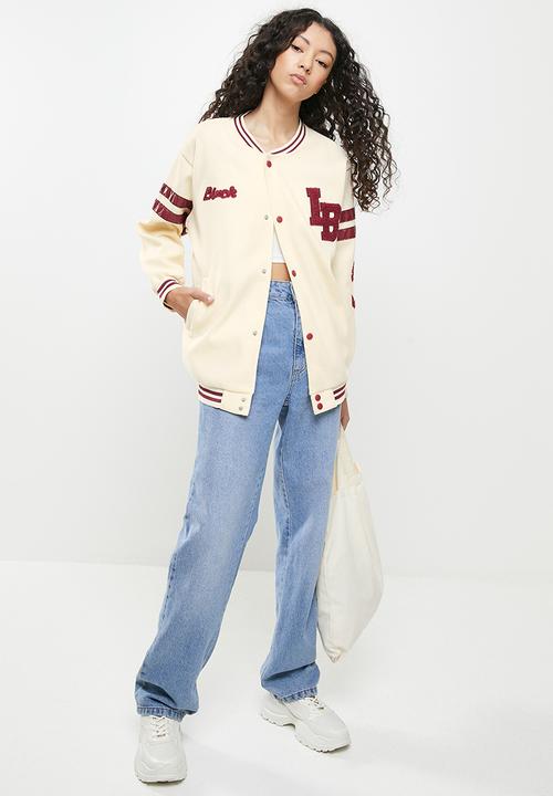 dailyfriday - College jacket - white