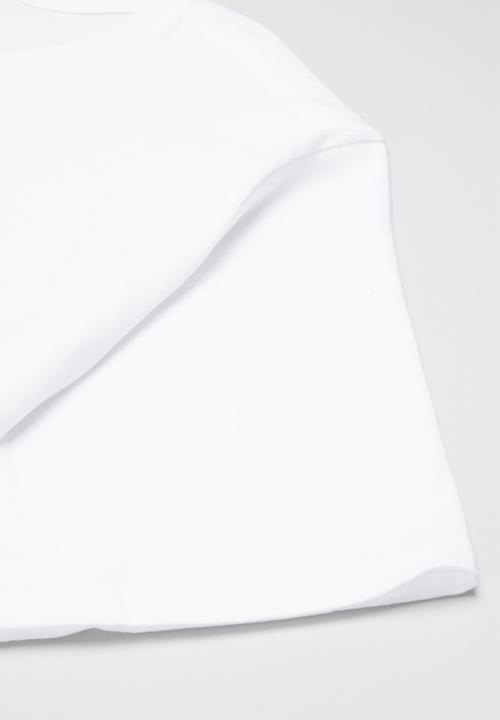 Under Armour - UA big logo tee  - white