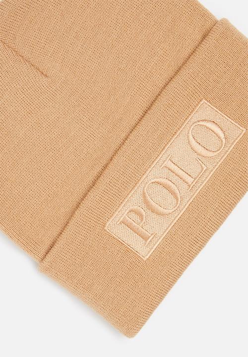 POLO - Basic cuffed beanie - stone