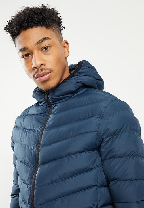 Brave Soul - Puffer jacket - navy