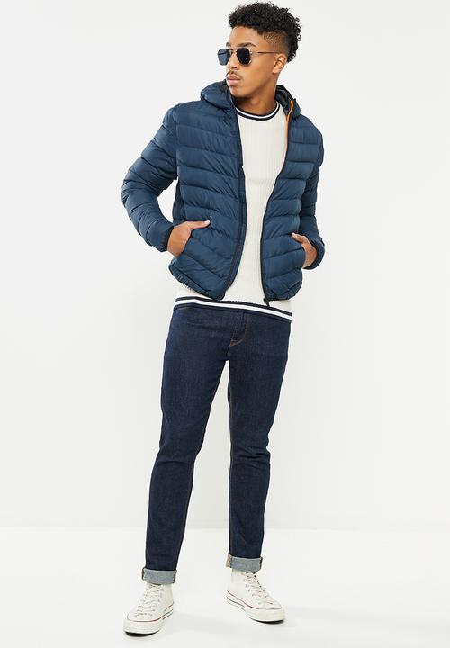 Brave Soul - Puffer jacket - navy