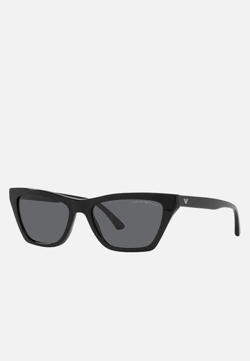 Emporio Armani - Emporio armani cat eye frame sunglasses - black