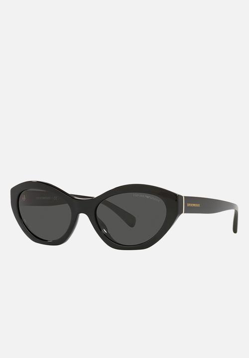 Emporio Armani - Emporio armani cat eye frame sunglasses - black
