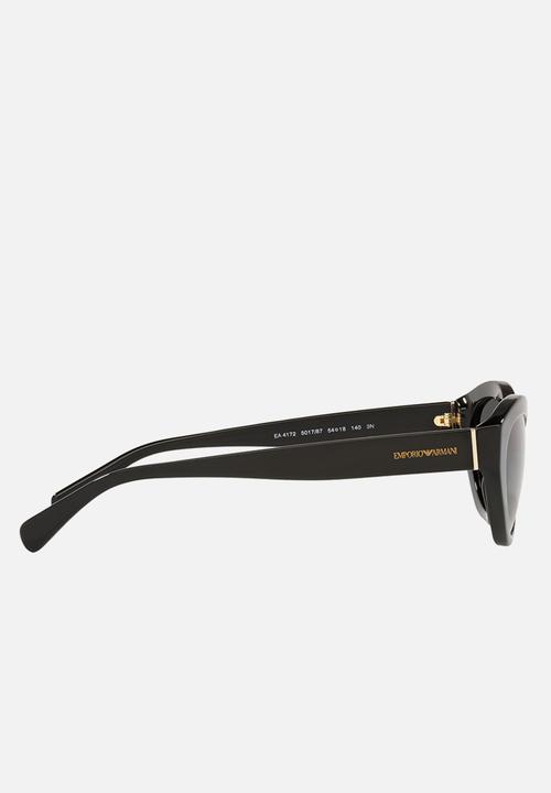 Emporio Armani - Emporio armani cat eye frame sunglasses - black