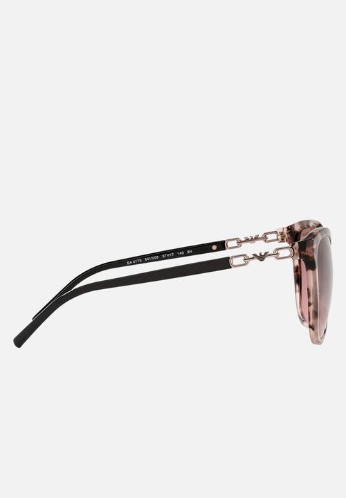 Emporio Armani - Emporio armani pillow frame sunglasses - pink havana