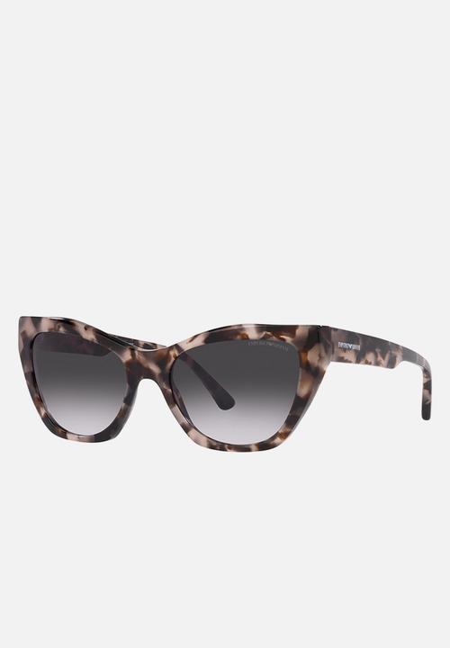 Emporio Armani - Emporio armani cat eye frame sunglasses - shiny pink havana