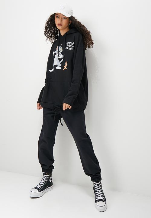 Blake - Co-ord oversized hoodie - black