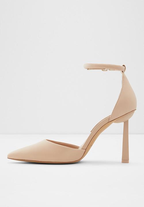 ALDO - Lilya leather heel - bone