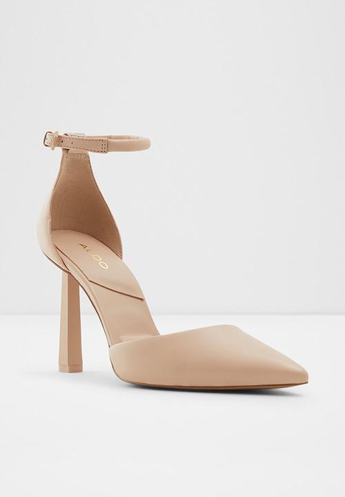 ALDO - Lilya leather heel - bone