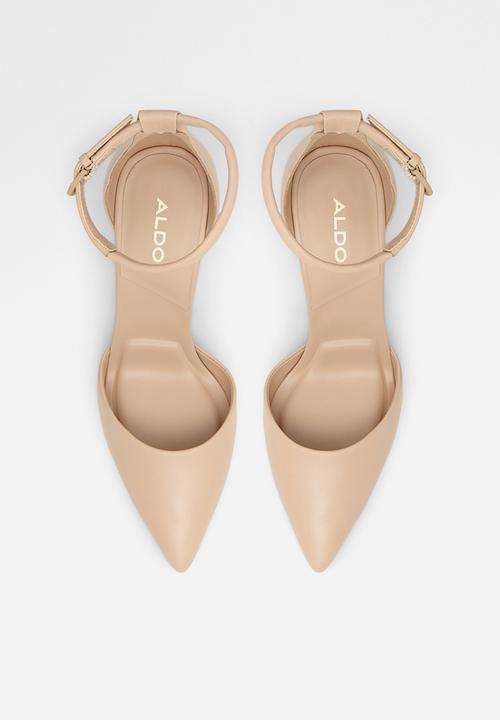 ALDO - Lilya leather heel - bone