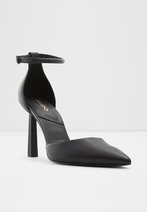 ALDO - Lilya leather heel - black
