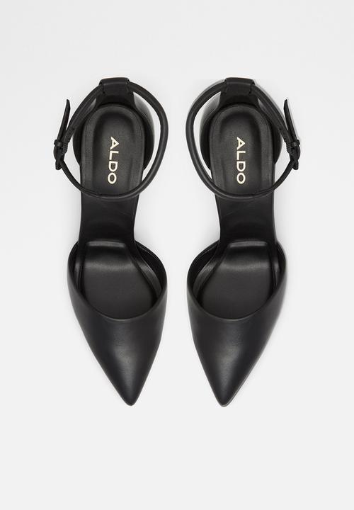 ALDO - Lilya leather heel - black