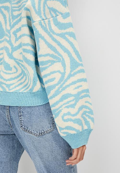 Blake - Printed cardigan - marble