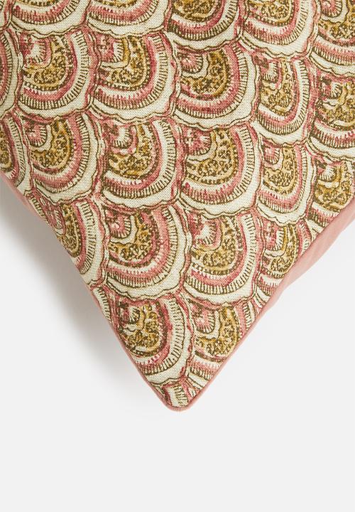 Hertex Haus - Pascal cushion cover - marsala