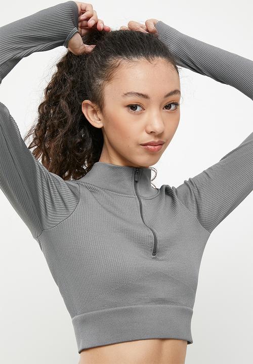 dailyfriday - Long sleeve active set - grey