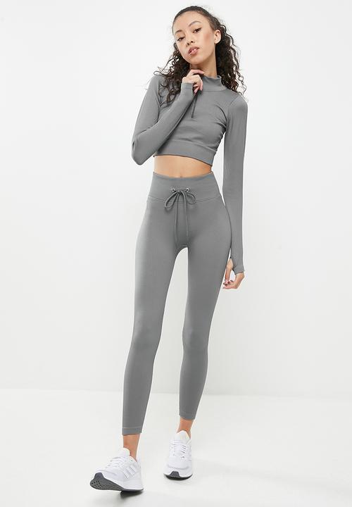 dailyfriday - Long sleeve active set - grey