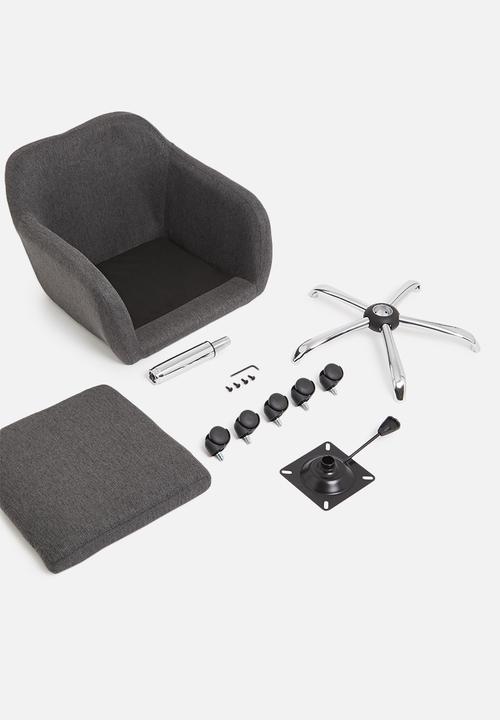 Sixth Floor - Cole office chair - grey