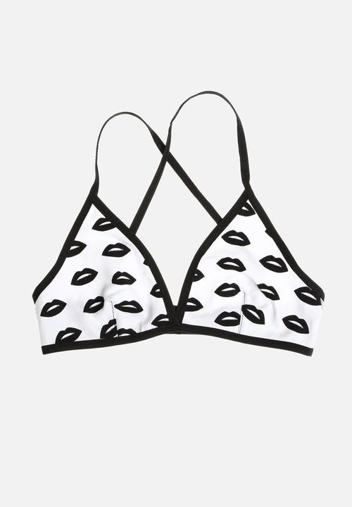 American Apparel - Cotton Spandex Jersey Cross-Back Bra