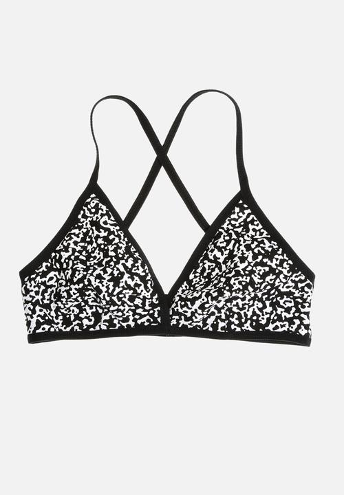 American Apparel - Cotton Spandex Jersey Cross-Back Bra