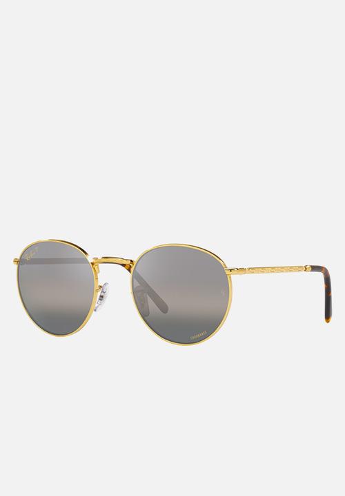 Ray-Ban - New round 50mm - polar clear gradient dark grey
