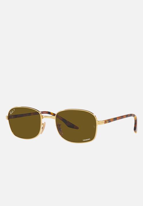 Ray-Ban - Rectangular frame 51mm - polar brown