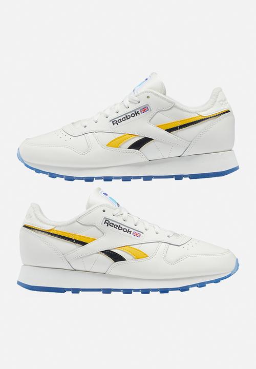 Reebok - Classic leather - chalk/pure grey /always yellow