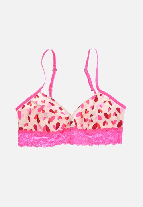 Artistic Revolution in Time - Brushed Cotton Bralette