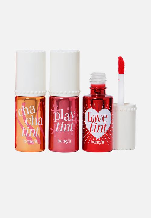 Benefit Cosmetics - Kiss & Play Lip Tints - Lip Tint Trio