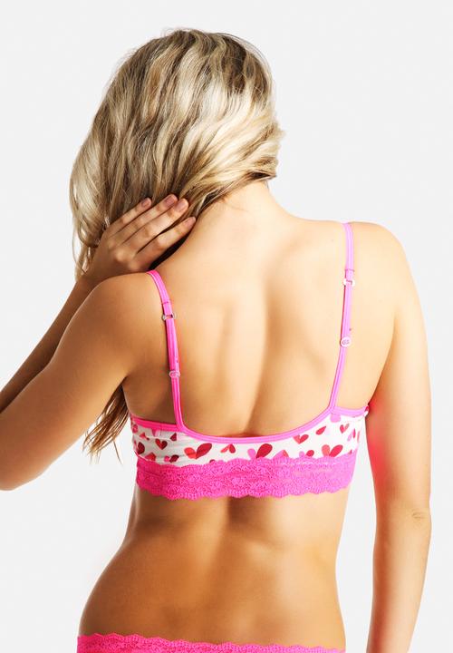 Artistic Revolution in Time - Brushed Cotton Bralette