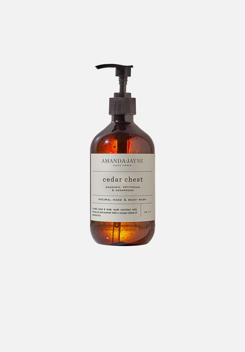Amanda Jayne - Cedar Chest Hand & Body Wash - 500ml